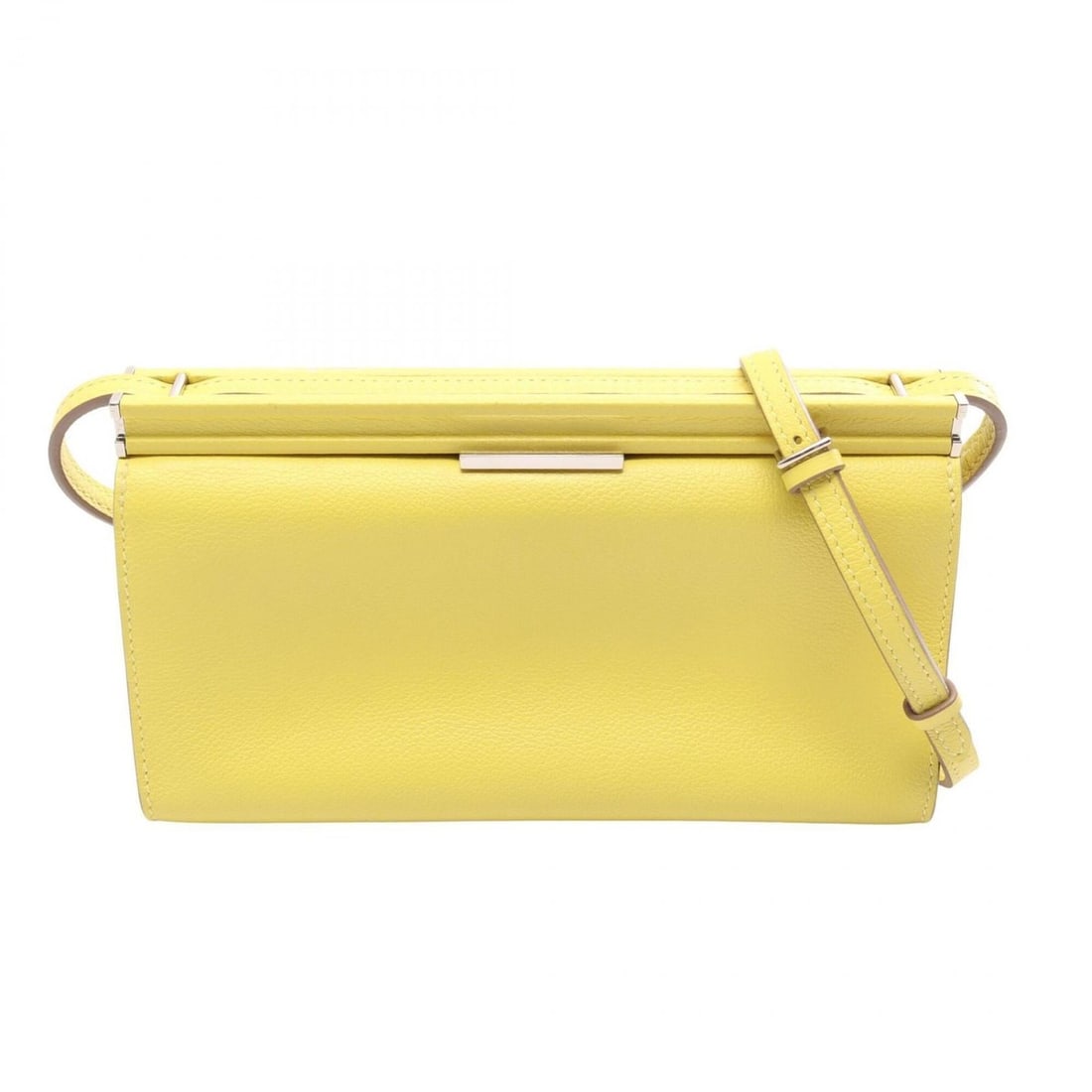 Hermes HERMES Click H 21 Lime Shoulder Bag Handbag Evercolor Women's Yellow: --- Catalog ---Category: SizeSize (HxWxD): 12cm x 21cm x 4.5cm / 4.72'' x 8.26'' x 1.77''Category: DesignType: Handbag, Shoulder bagColor: Lime, YellowGender: WomenMaterial: Leather Category: GeneralB