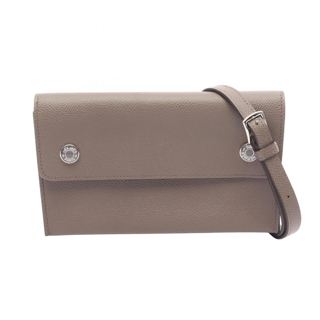 Hermes Snap Tougo Etoupe Shoulder Bag Handbag, Veau Epsom Leather, Women's, Beige (1 of 11)