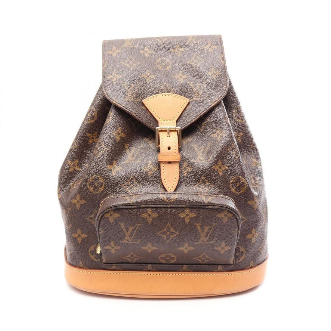 Louis Vuitton Montsouris MM Monogram Backpack/Handbag, Coated Canvas and Leather, Pattern, Women's, (1 of 15)