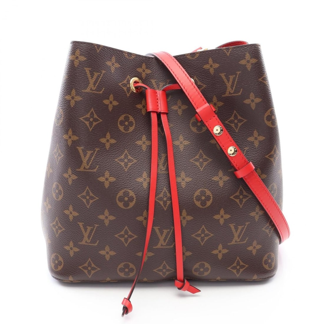 Louis Vuitton NeoNoe Shoulder Bag/Handbag, Coated Canvas and Leather, Monogram Pattern, Women's,