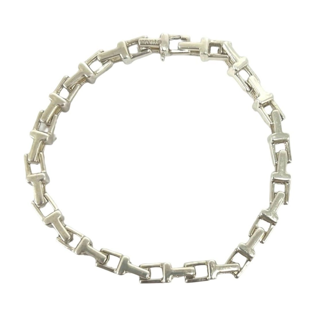 TIFFANY&Co. Tiffany Vintage T Narrow Bracelet, Sterling Silver 925, Accessory, Silver, Item No. (1 of 13)