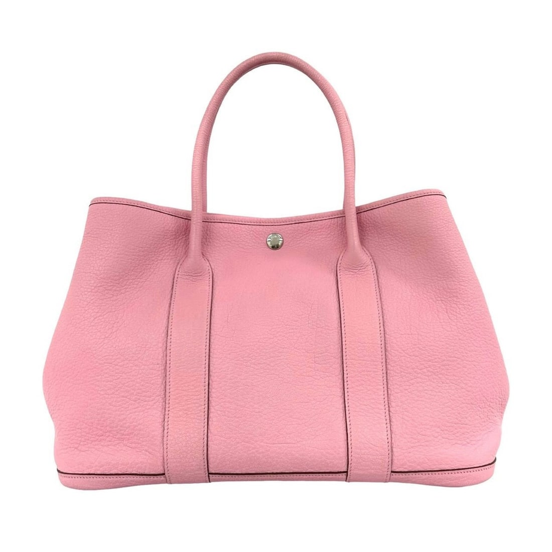 HERMES Garden Party PM Negonda Leather Tote Bag/Handbag, Rose Sakura Pink, 03348 (1 of 14)