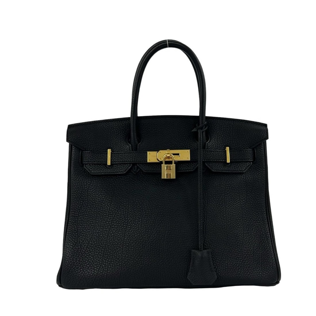 HERMES Birkin 30 Togo Leather Handbag Mini Tote Bag Black 48189: --- Catalog ---Category: SizeSize (HxWxD): 25cm x 29cm x 14cm / 9.84'' x 11.41'' x 5.51''Category: DesignType: Handbag, Tote bagColor: BlackGender: WomenMaterial: Togo leather Category: GeneralBrand: 
