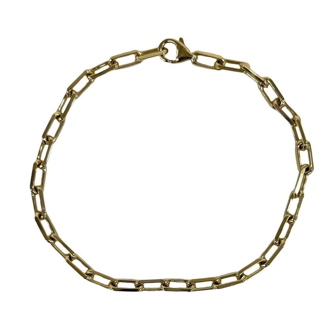 CARTIER Santos de Cartier Bracelet, 18K Yellow Gold, Gold Accessory, Item No. 32584: --- Catalog ---Category: SizeLength: 19.5cm / 7.67''Category: DesignType: Charm braceletColor: GoldGender: WomenMaterial: Yellow gold (18K)Category: GeneralBrand: Cartier--- Item List ---Section: Cond