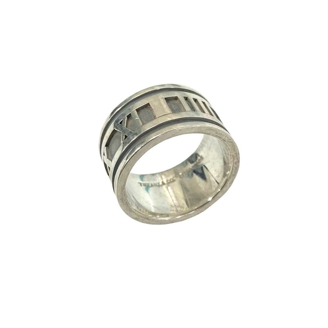 TIFFANY&Co. Tiffany Vintage Atlas Wide Ring, Sterling Silver 925, Accessory, 83213: --- Catalog ---Category: SizeJP Size: 14US Size: 7Category: DesignType: Band ringColor: SilverGender: WomenMaterial: Silver 925Category: GeneralBrand: Tiffany--- Item List ---Section: ConditionRanking