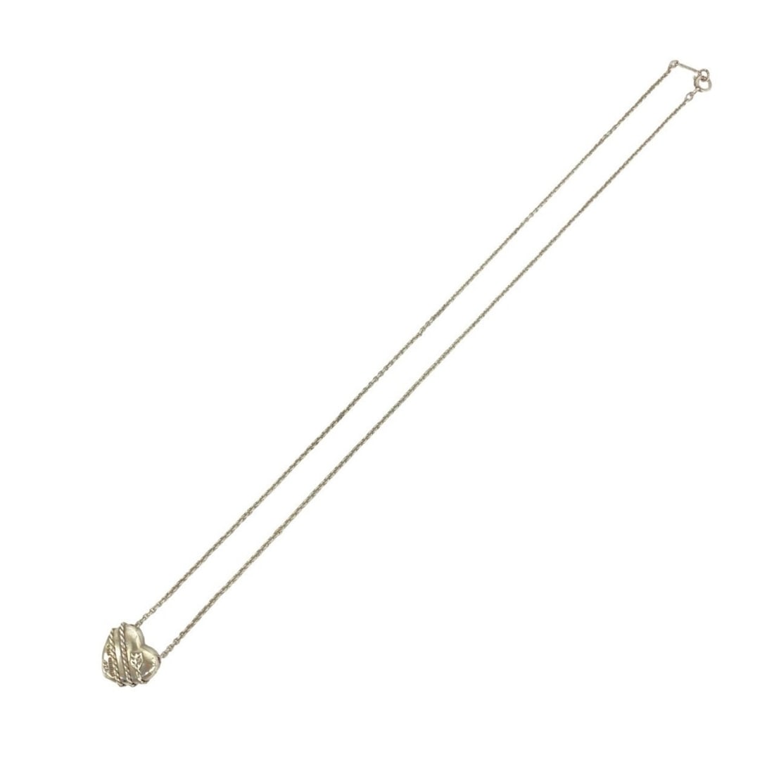 TIFFANY&Co. Tiffany Vintage Heart & Arrow Necklace, Sterling Silver 925, Accessory, Item Number: --- Catalog ---Category: SizePendant Size: 14mm x 14mm / 0.55'' x 0.55''Neck Circumference: 46 cm / 18.11''Category: DesignColor: SilverGender: WomenMaterial: Silver 925Necklace Type: NecklaceCategory