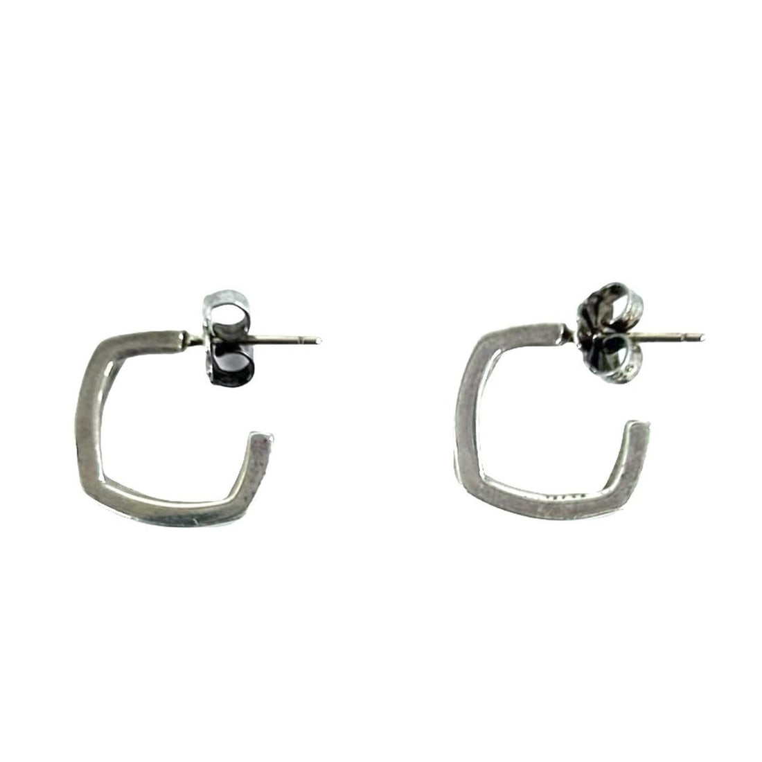 TIFFANY&Co. Tiffany Vintage Torque Hoop Earrings, Sterling Silver 925, Accessory, Item Number 34603