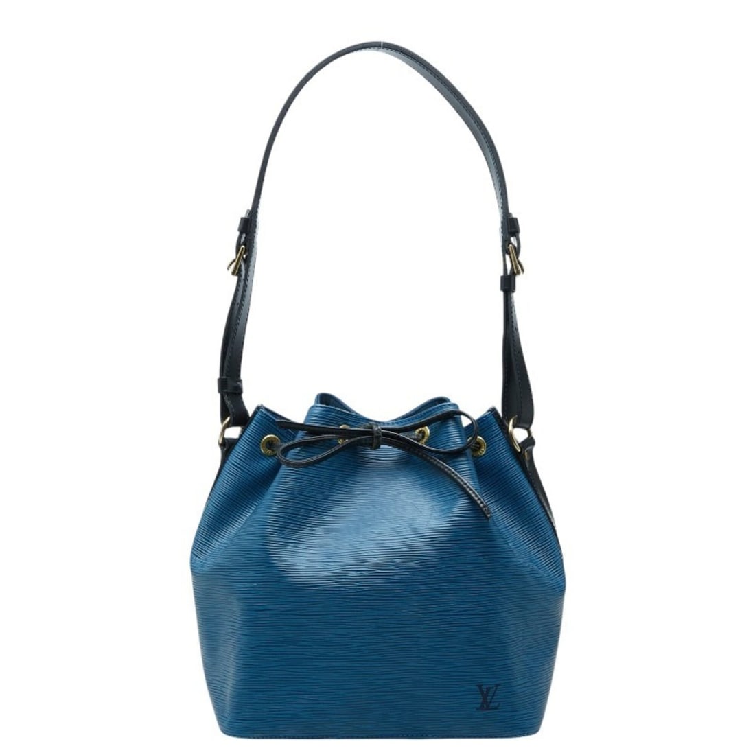 Louis Vuitton Epi Petit Noé Shoulder Bag M44152 Toledo Blue Noir Leather Women's LOUIS VUITTON: --- Catalog ---Category: SizeSize (HxWxD): 26cm x 25cm x 19cm / 10.23'' x 9.84'' x 7.48''Category: DesignType: Shoulder bagColor: Noir, Toledo blueGender: WomenMaterial: Leather Category: GeneralMPN: 