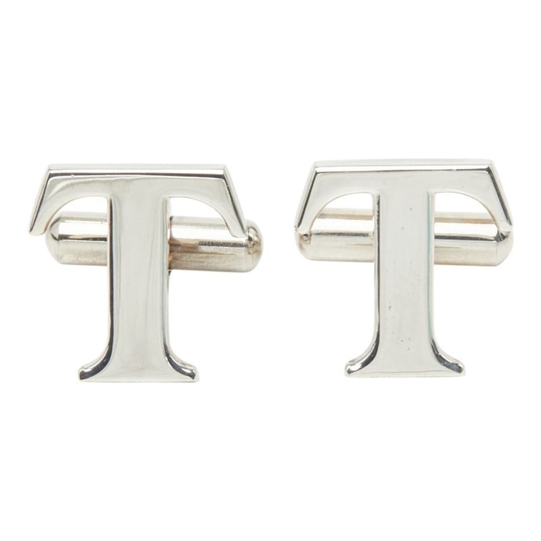 Tiffany & Co. x Toyota T-Logo Cufflinks, SV925 Silver, Women's.