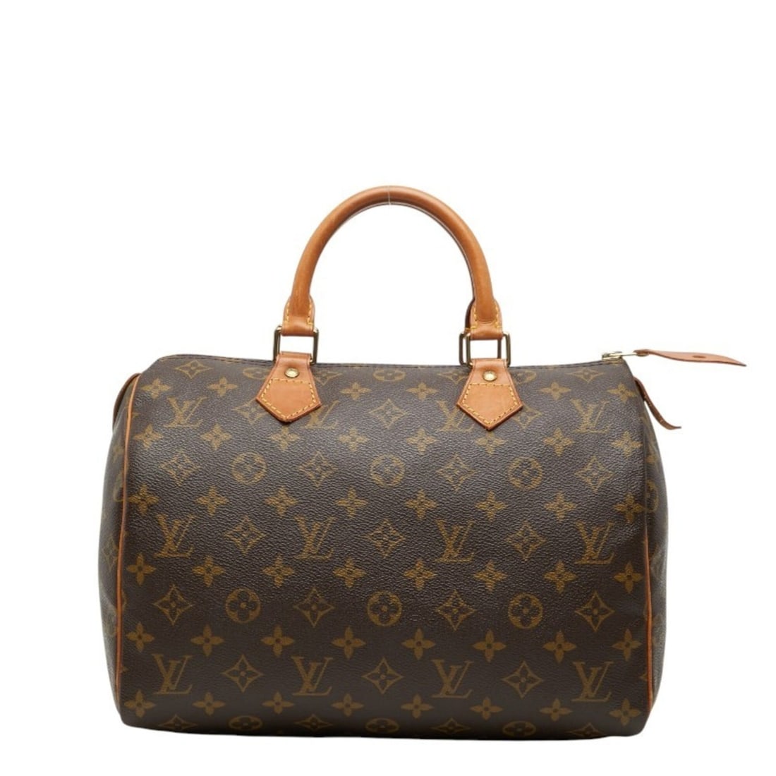 Louis Vuitton Monogram Speedy 30 Mini Boston Bag Handbag M41108 Brown Leather Women's LOUIS VUITTON: --- Catalog ---Category: SizeSize (HxWxD): 21cm x 30cm x 16.5cm / 8.26'' x 11.81'' x 6.49''Category: DesignType: Boston bag, HandbagColor: BrownGender: WomenMaterial: PVC , Leather Category: GeneralMP