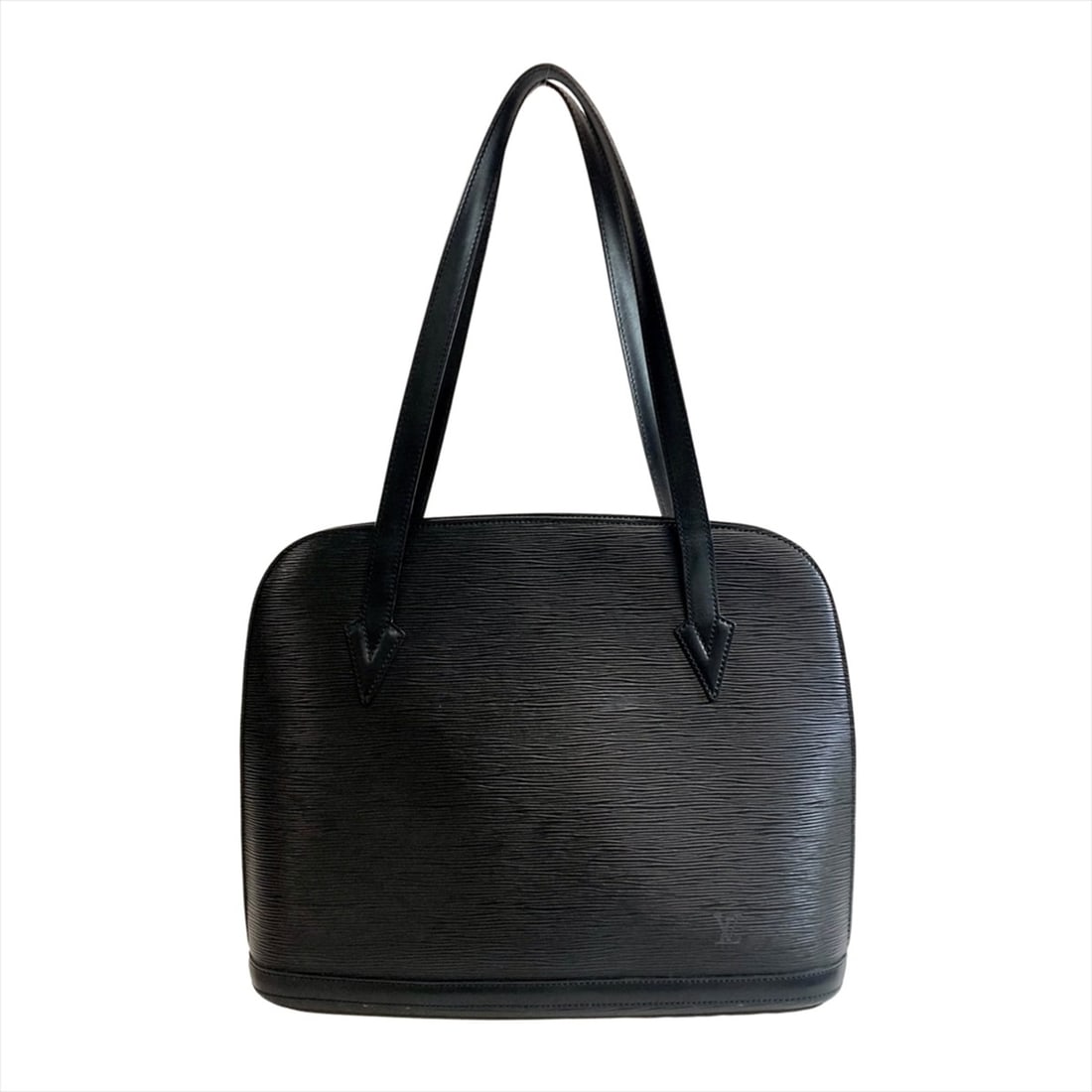 Louis Vuitton Lussac Shoulder Bag, Epi Leather, M52282, Noir (Black), Gold Hardware, AS1918, Tote: --- Catalog ---Category: SizeSize (HxWxD): 30cm x 38cm x 11.5cm / 11.81'' x 14.96'' x 4.52''Category: DesignType: Shoulder bag, Tote bagColor: Black, NoirGender: WomenMaterial: Epi leather Category: