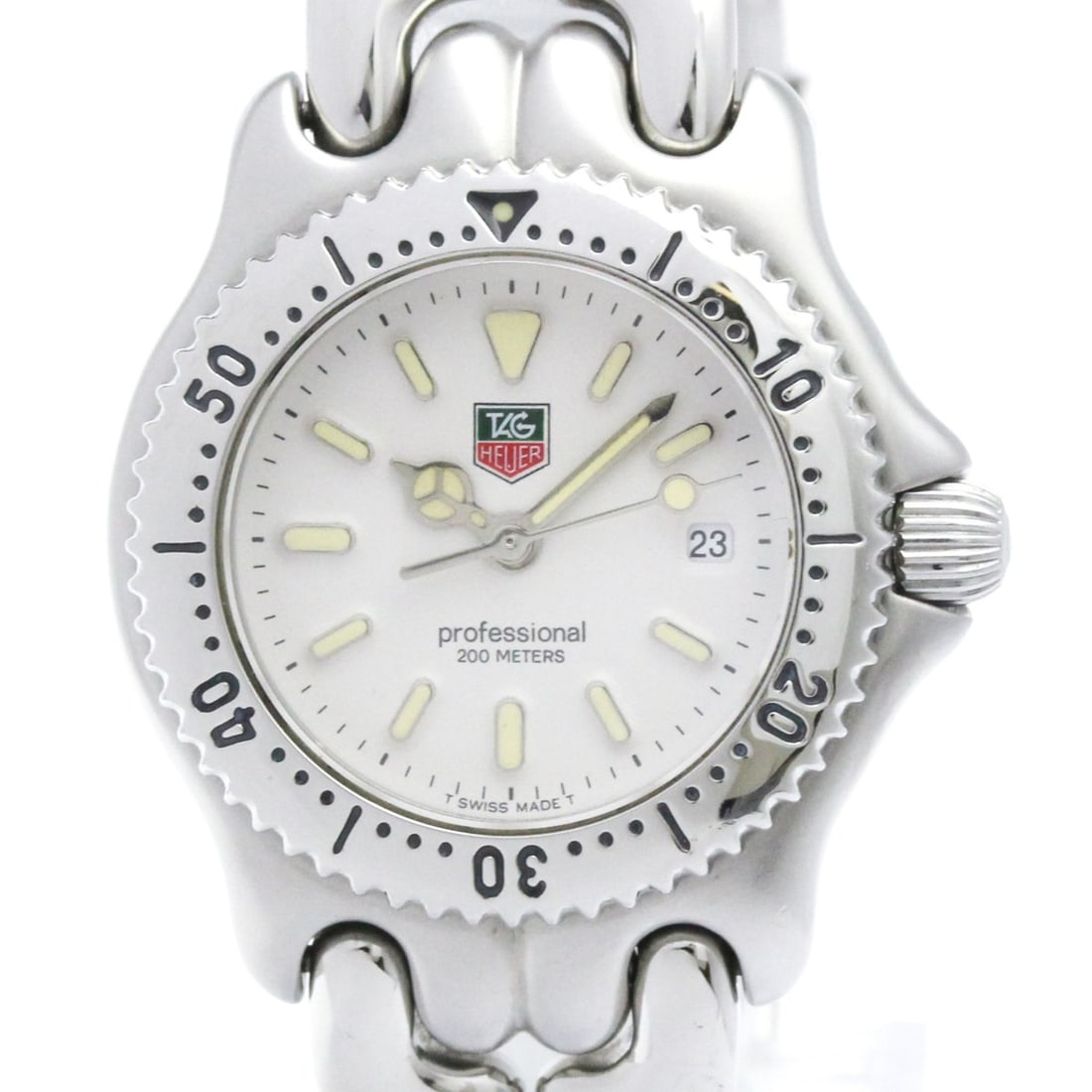 TAG HEUER Sel Professional 200M Steel Ladies Watch S99.015 Polished (1 of 16)