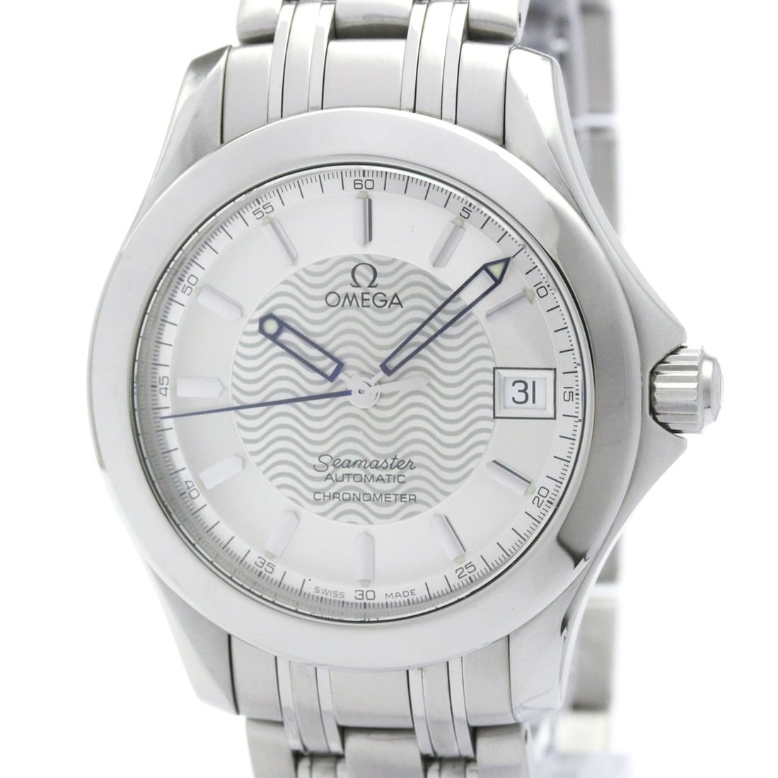 OMEGA Seamaster 120M Chronometer Steel Automatic Watch 2501.31 Polished: --- Catalog ---Category: SizeCase Diameter: 36mm / 1.42''Category: DesignType: WristwatchStyle: SportGender: MenColor (Dial): SilverMaterial (Band): Stainless steelMaterial (Case): Stainless steelCate