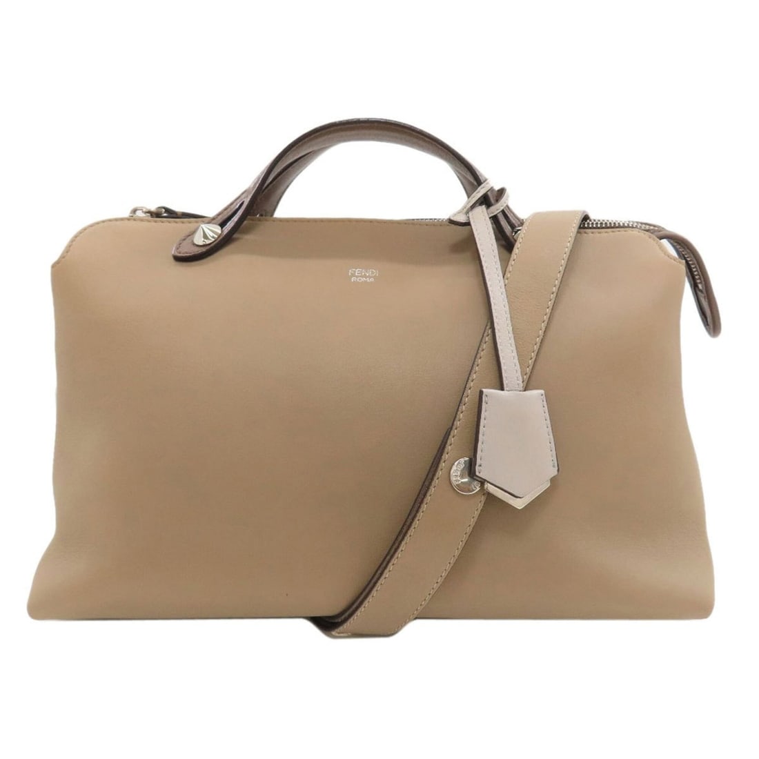 Fendi By The Way Large 2-Way Handbag, Calfskin, Women's FENDI: --- Catalog ---Category: SizeSize (HxWxD): 20cm x 33cm x 14cm / 7.87'' x 12.99'' x 5.51''Strap Length: 82cm - 105cm / 32.28'' - 41.33''Handle Length: 19cm / 7.48''Category: DesignType: HandbagColor: B