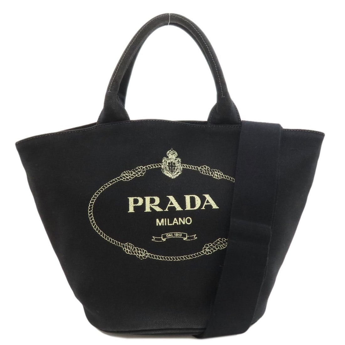 Prada Canapa 2-Way Handbag, Canvas, Women's PRADA (1 of 20)