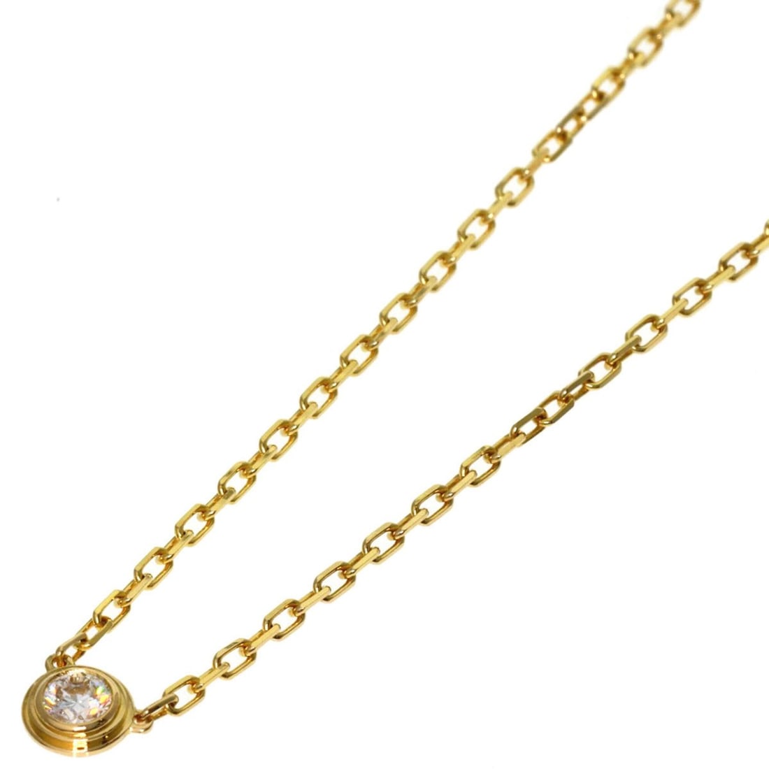 Cartier Damour Diamants Légers Small Model Diamond Necklace 18K Yellow Gold Women's CARTIER (1 of 11)