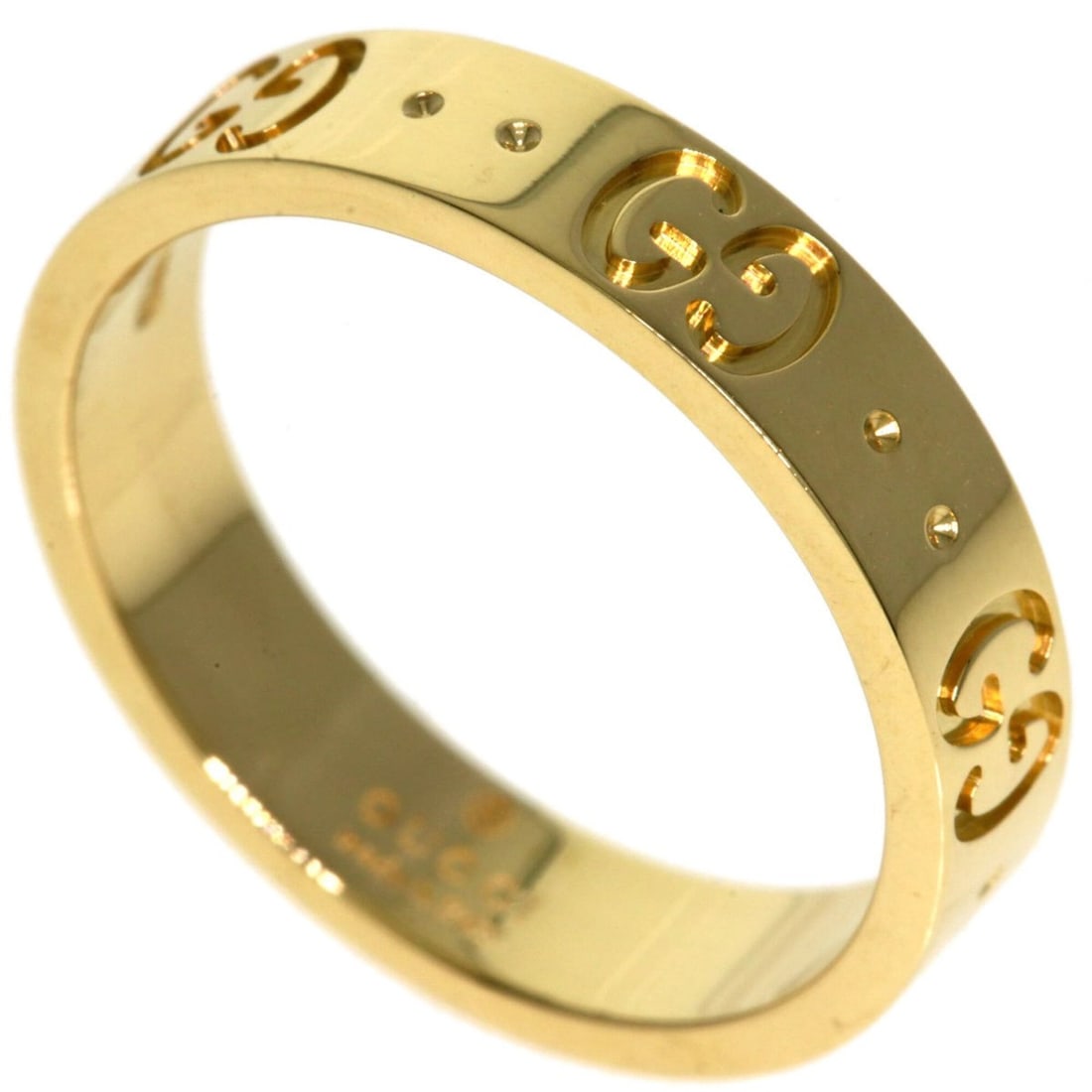 Gucci Icon #11 Ring - 18K Yellow Gold Women's GUCCI