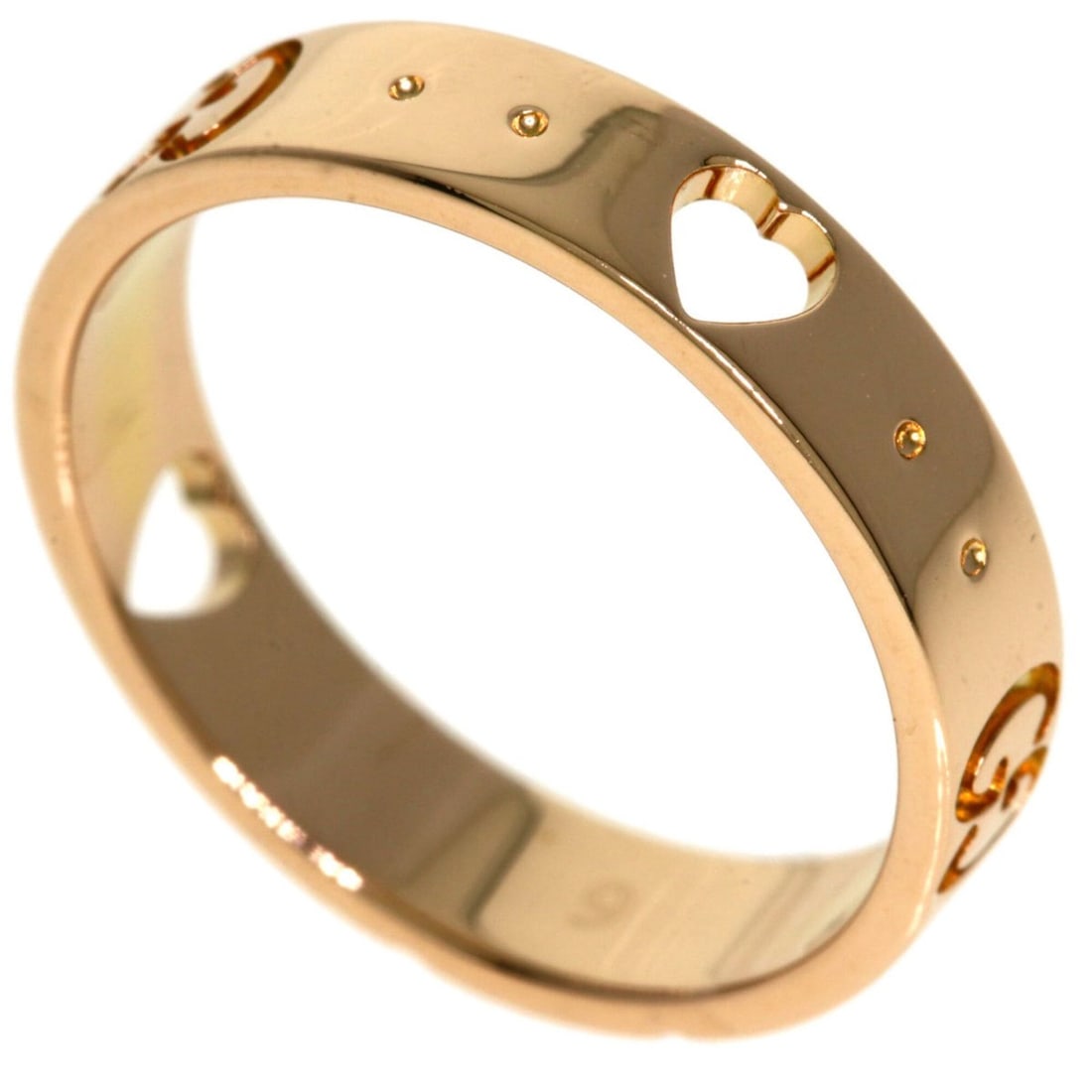 Gucci Icon Amore #9 Ring - 18K Pink Gold Women's GUCCI