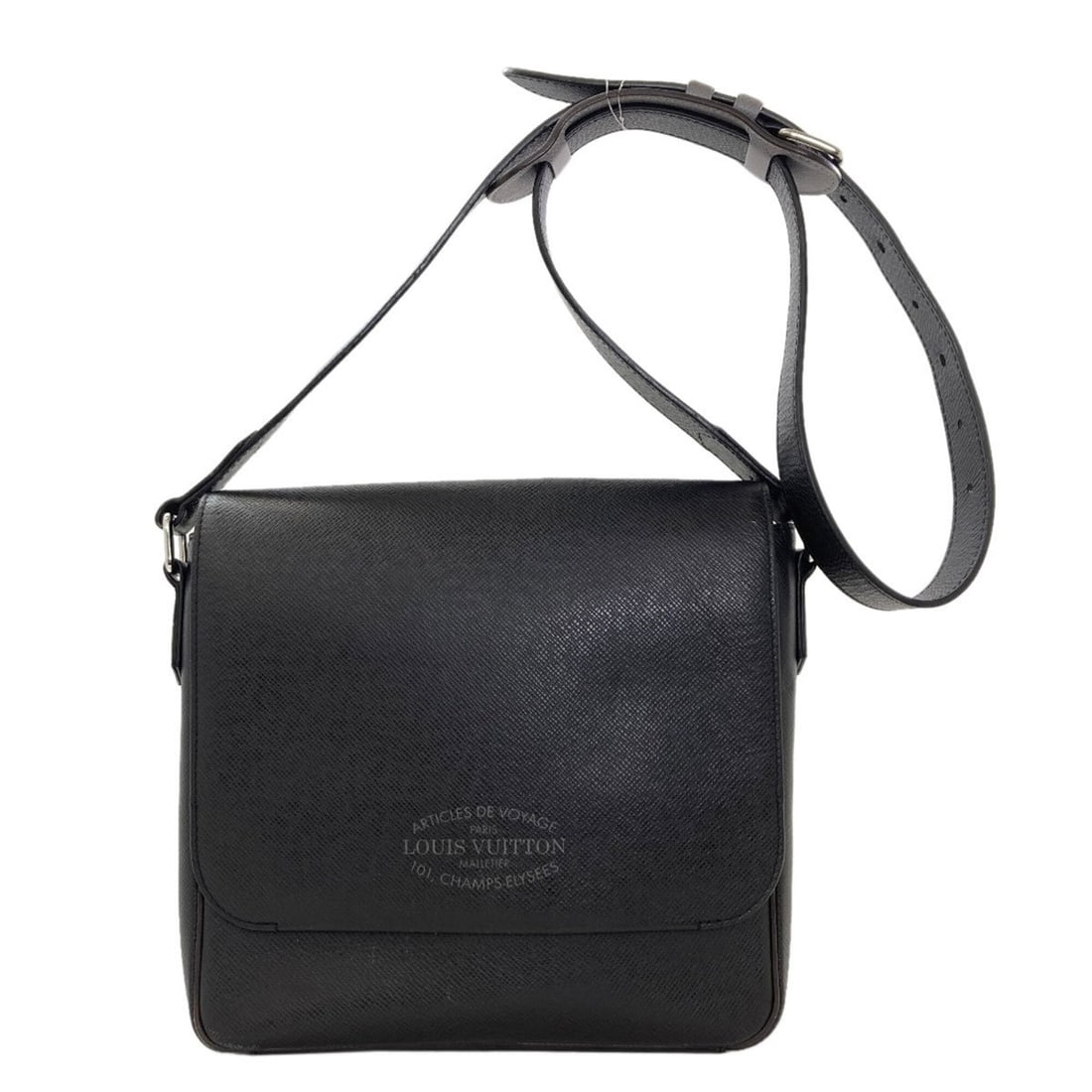 Louis Vuitton Roman PM Shoulder Bag, Taiga Leather, Women's LOUIS VUITTON