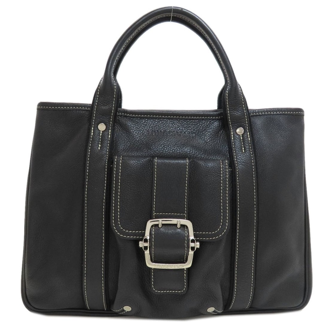 Longchamp Logo Leather Handbag for Women (1 of 20)