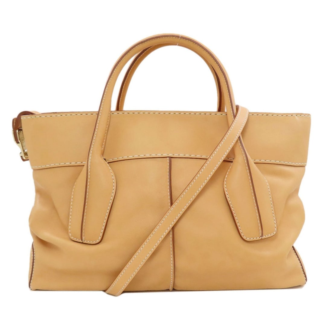 Tod's 2-Way Leather Tote Bag for Women: --- Catalog ---Category: SizeSize (HxWxD): 24cm x 36cm x 12cm / 9.44'' x 14.17'' x 4.72''Strap Length: 99cm - 109cm / 38.97'' - 42.91''Handle Length: 25cm / 9.84''Category: DesignType: Tote bagColor: 