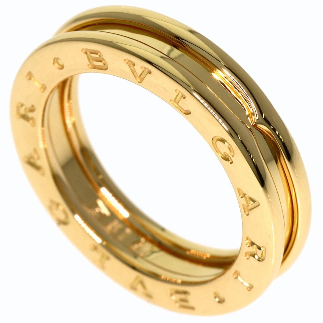 BVLGARI B-zero1 1-band #54 Ring, 18K Yellow Gold, Women's.