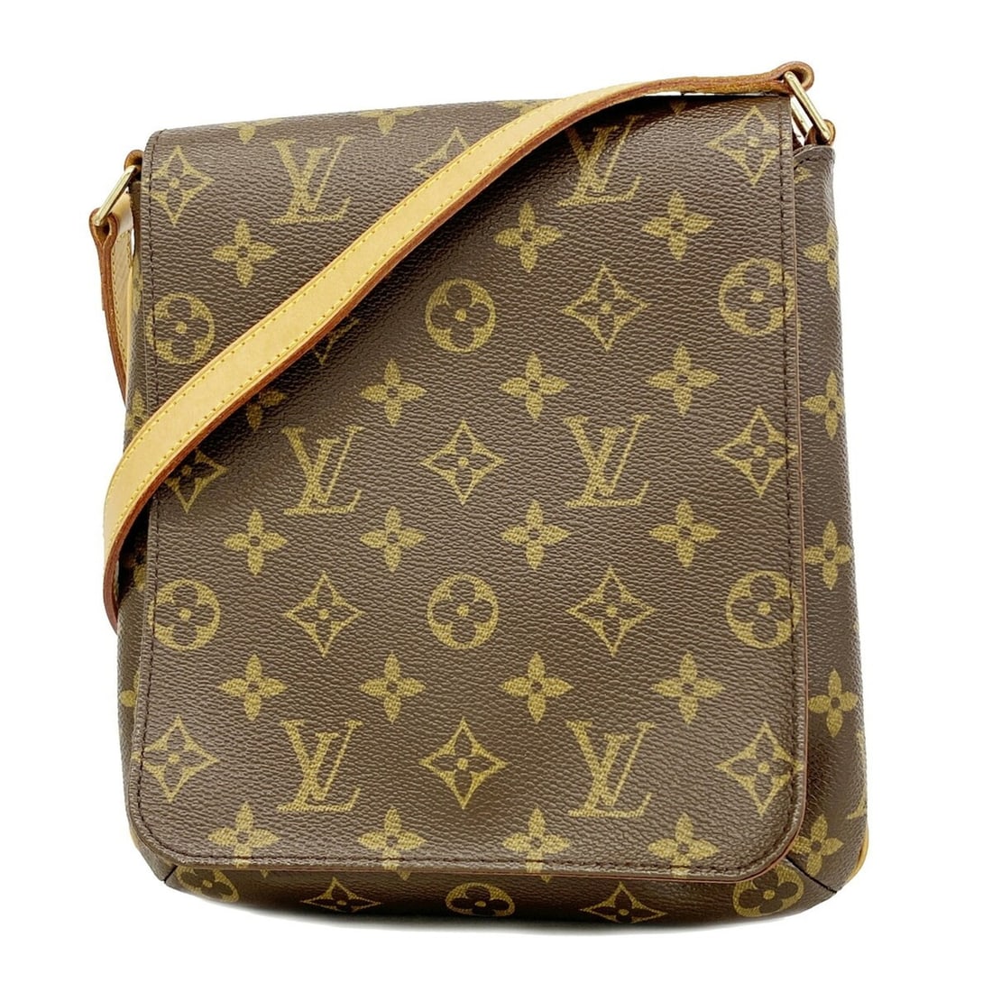 Louis Vuitton Monogram Musette Salsa Long Strap Shoulder Bag M51387 Brown Women's P3410622