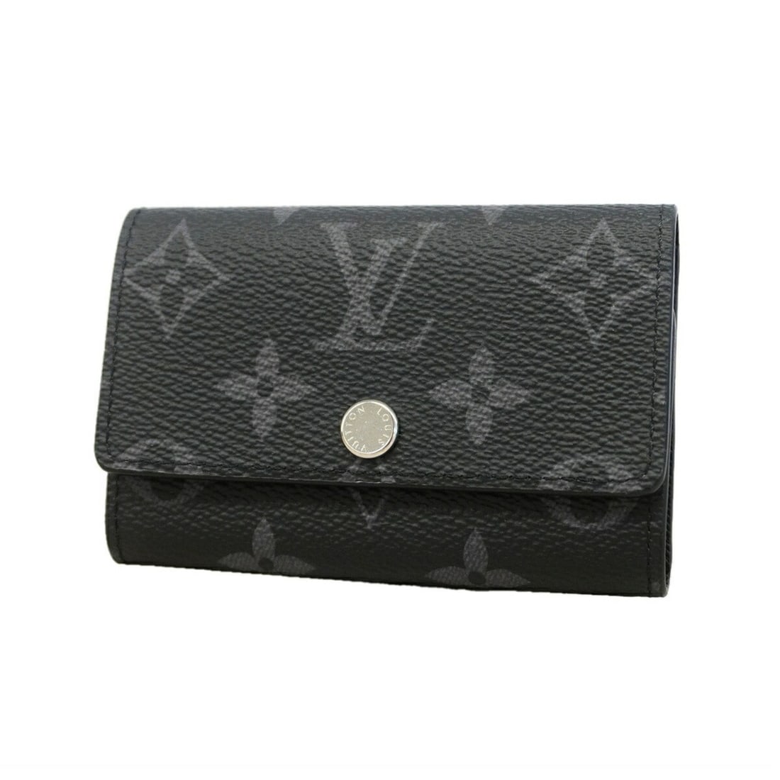 Louis Vuitton Accessories Key Case Monogram Eclipse Multicles 6 M82603 Black Men's