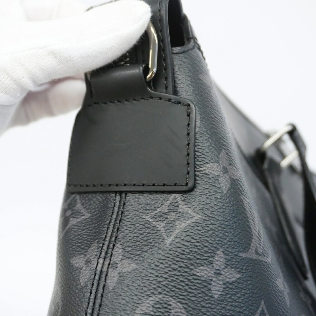 Louis Vuitton Monogram Eclipse Explorer Bag M40566 Black Men's - 9