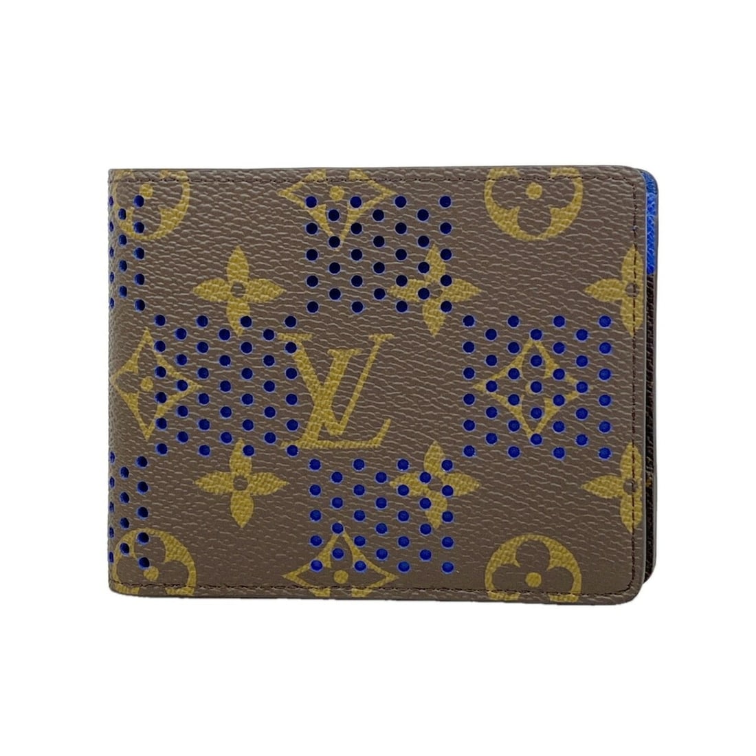Louis Vuitton Monogram Portefeuille Multiple Wallet/Billfold M29292 Brown Blue Men's: --- Catalog ---Category: SizeSize (HxWxD): 9cm x 11.5cm x 2cm / 3.54'' x 4.52'' x 0.78''Category: DesignType: Bill wallet (bi-fold)Color: Blue, BrownGender: MenCategory: GeneralMPN: M29292Brand: Louis