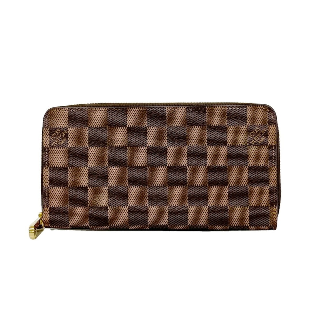 Louis Vuitton Damier Zippy Wallet N41661 Ebene Women's Long (1 of 16)