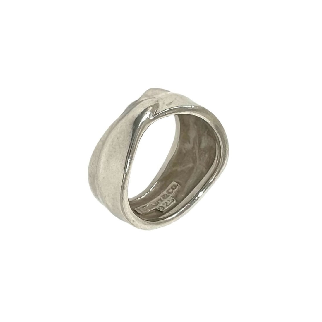 TIFFANY&Co. Tiffany Vintage Leaf Ring, Sterling Silver 925, Accessory, 01901: --- Catalog ---Category: SizeJP Size: 10US Size: 5.5Category: DesignType: Band ringColor: SilverGender: WomenMaterial: Silver 925Category: GeneralBrand: Tiffany--- Item List ---Section: ConditionRanki