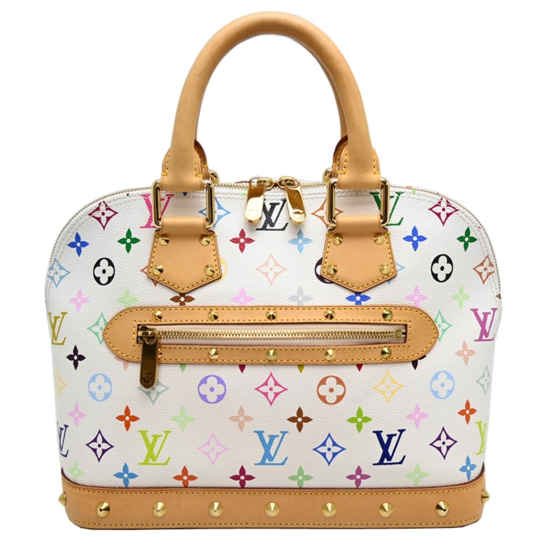 Louis Vuitton Alma PM Women's Handbag M92647 (Discontinued) Monogram Multicolor Blanc: --- Catalog ---Category: SizeSize (HxWxD): 23cm x 30cm x 16cm / 9.05'' x 11.81'' x 6.29''Category: DesignType: HandbagColor: BlancGender: WomenMaterial: Monogram Multicolore Category: GeneralMPN: M926