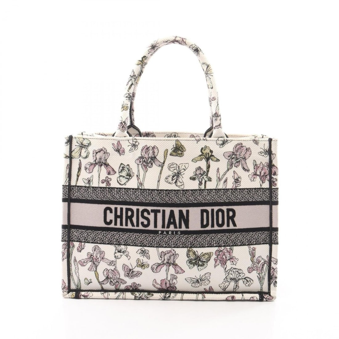 Christian Dior Dior BOOK TOTE Medium Tote Bag Handbag Canvas Women's White Black Multicolor: --- Catalog ---Category: SizeSize (HxWxD): 27cm x 36cm x 14cm / 10.62'' x 14.17'' x 5.51''Category: DesignType: Handbag, Tote bagColor: Black, Multi-color, WhiteGender: WomenMaterial: Canvas Category: