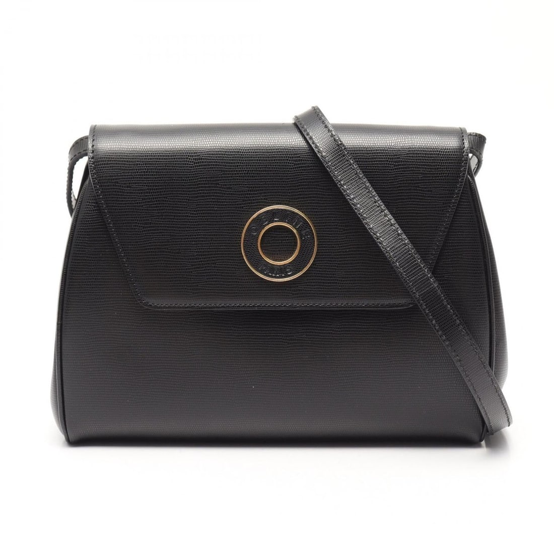 Celine CELINE Circle Logo Shoulder Bag Handbag Leather Women's Black: --- Catalog ---Category: SizeSize (HxWxD): 18cm x 24cm x 6cm / 7.08'' x 9.44'' x 2.36''Category: DesignType: Handbag, Shoulder bagColor: BlackGender: WomenMaterial: Leather Category: GeneralBrand: Cel