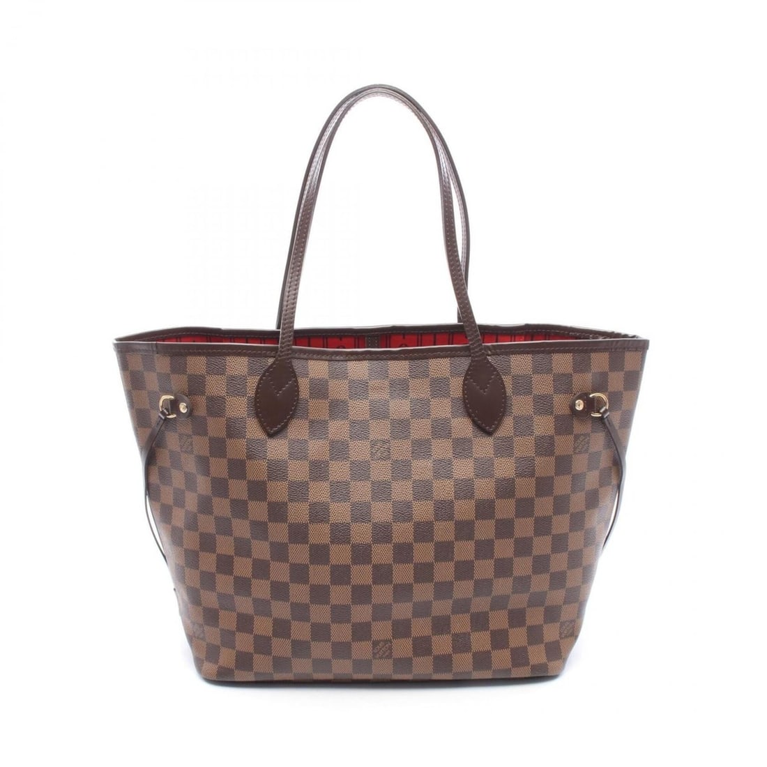 Louis Vuitton Neverfull MM Damier Ebene Tote Bag Handbag Coated Canvas Leather Women's Brown N51105: --- Catalog ---Category: SizeSize (HxWxD): 29cm x 32cm x 15cm / 11.41'' x 12.59'' x 5.9''Category: DesignType: Handbag, Tote bagColor: BrownGender: WomenMaterial: Coated canvas , Leather Category: Gen