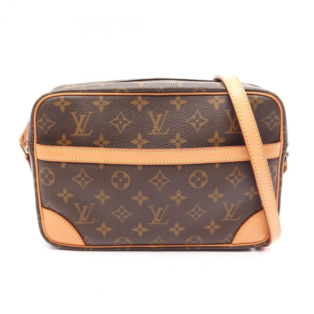 Louis Vuitton Trocadero 27 Monogram Shoulder Bag/Handbag, Coated Canvas and Leather, Pattern,
