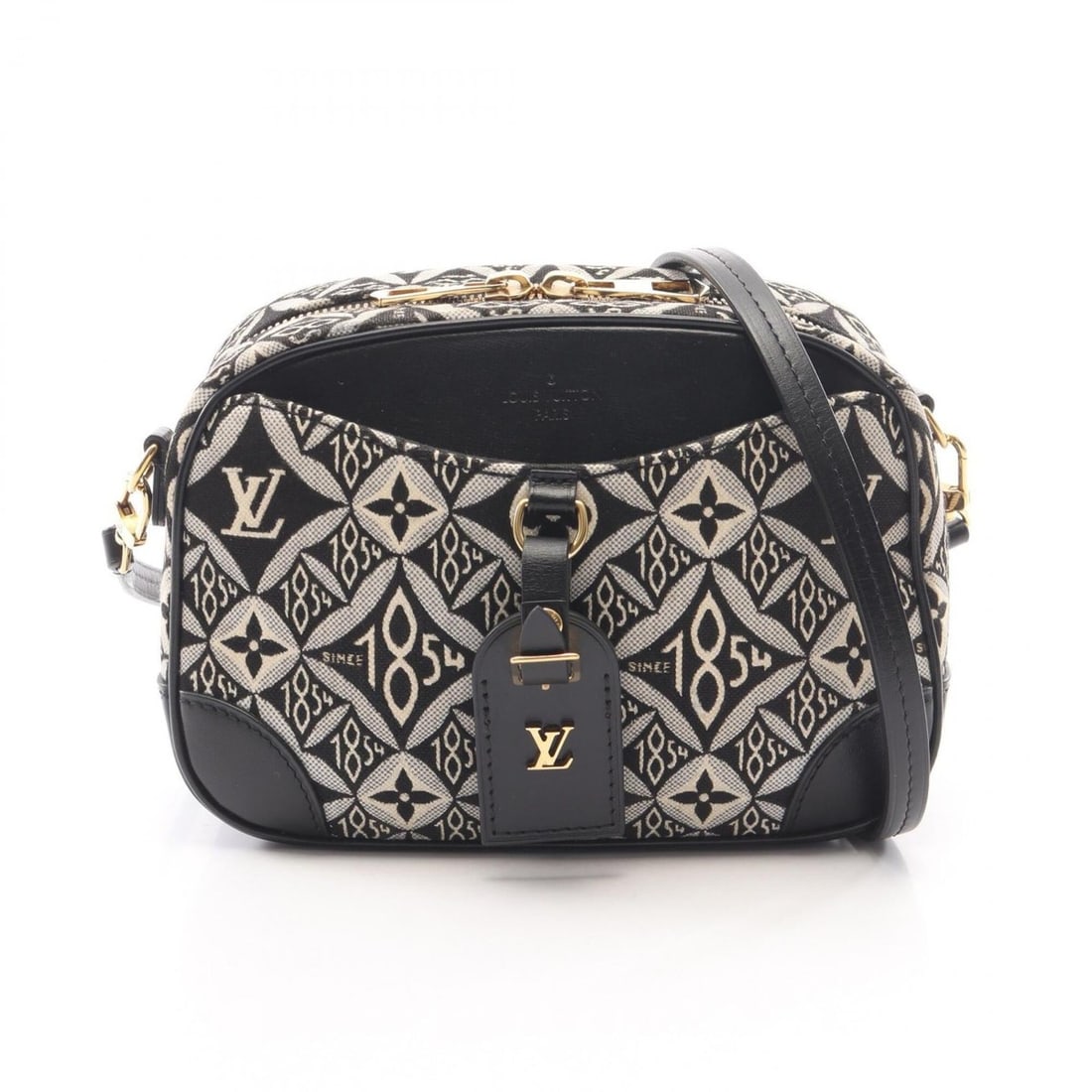 Louis Vuitton Deauville Mini SINCE1854 Shoulder Bag/Handbag, Canvas and Leather, Monogram Jacquard,