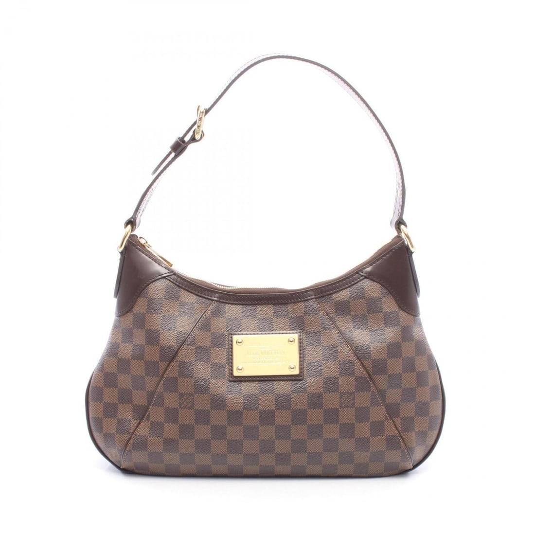 Louis Vuitton Thames GM Shoulder Bag/Handbag, Coated Canvas and Leather, Damier Pattern, Women's,