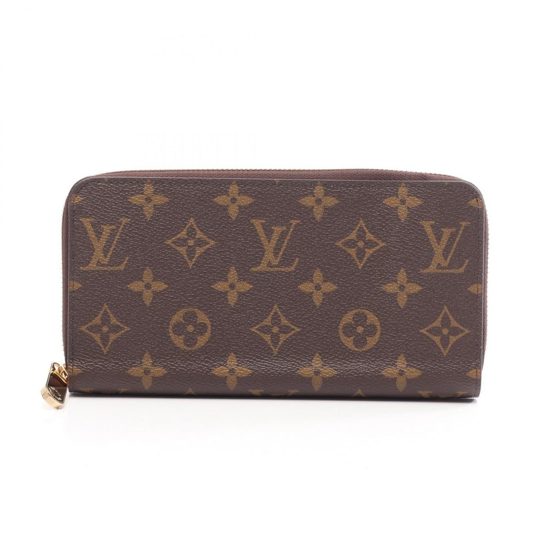 Louis Vuitton Zippy Wallet Monogram Rose Ballerine Round Long Wallet, Coated Canvas Leather, (1 of 10)