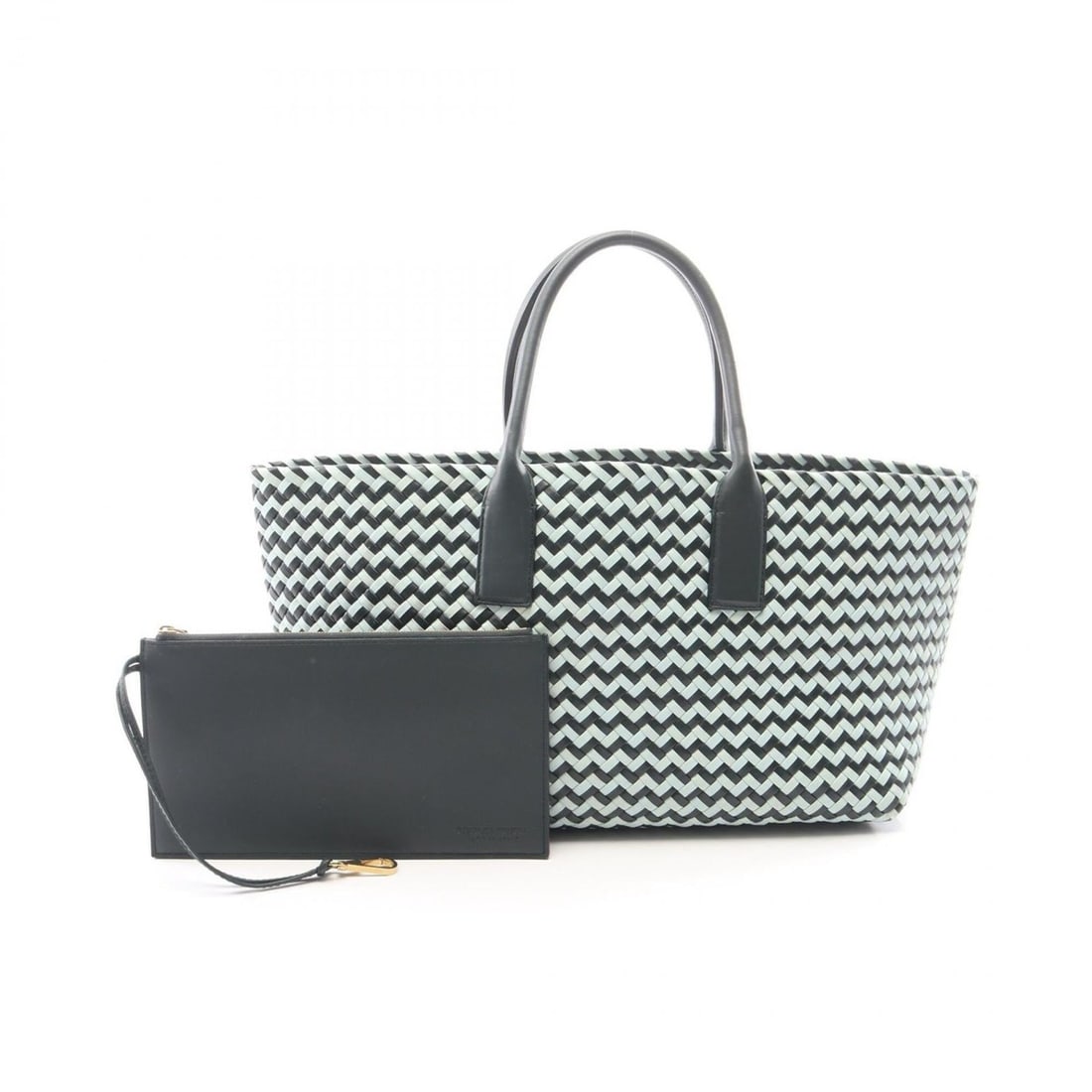 Bottega Veneta Intrecciato Tote Bag Handbag Leather Women's Green/Blue: --- Catalog ---Category: SizeSize (HxWxD): 21cm x 33cm x 13cm / 8.26'' x 12.99'' x 5.11''Category: DesignType: Handbag, Tote bagColor: Blue, GreenGender: WomenMaterial: Intrecciato Category: GeneralBr