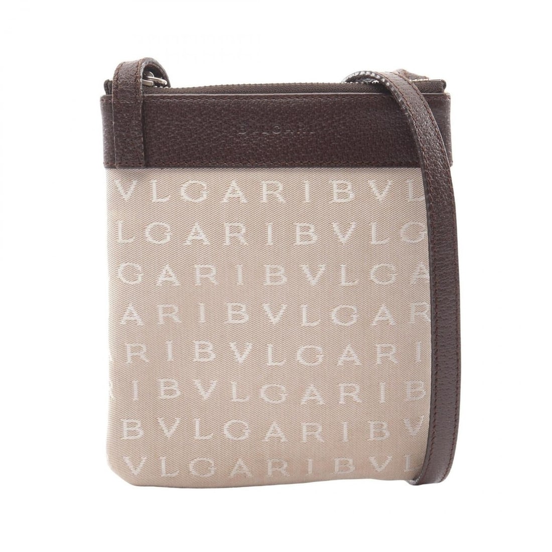 Bulgari BVLGARI Logo Mania Shoulder Bag Handbag Canvas Leather Women's Beige Brown: --- Catalog ---Category: SizeSize (HxWxD): 17cm x 14.5cm x 1cm / 6.69'' x 5.7'' x 0.39''Category: DesignType: Handbag, Shoulder bagColor: Beige, BrownGender: WomenMaterial: Canvas , Leather Category: 