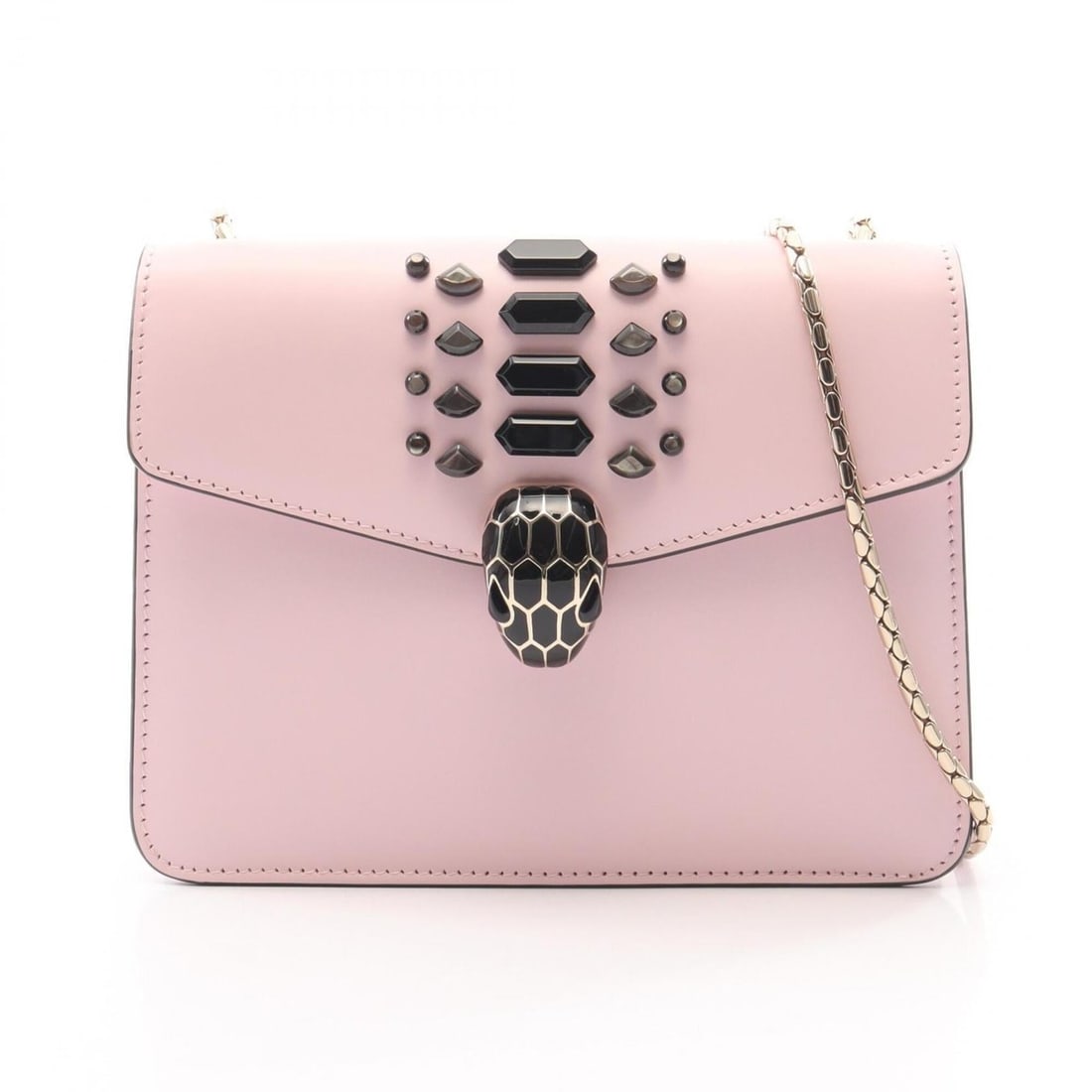 Bulgari BVLGARI Serpenti Forever Bijou Shoulder Bag Handbag Leather Women's Pink: --- Catalog ---Category: SizeSize (HxWxD): 14cm x 20cm x 4cm / 5.51'' x 7.87'' x 1.57''Category: DesignType: Handbag, Shoulder bagColor: PinkGender: WomenMaterial: Leather Category: GeneralBrand: Bvlg