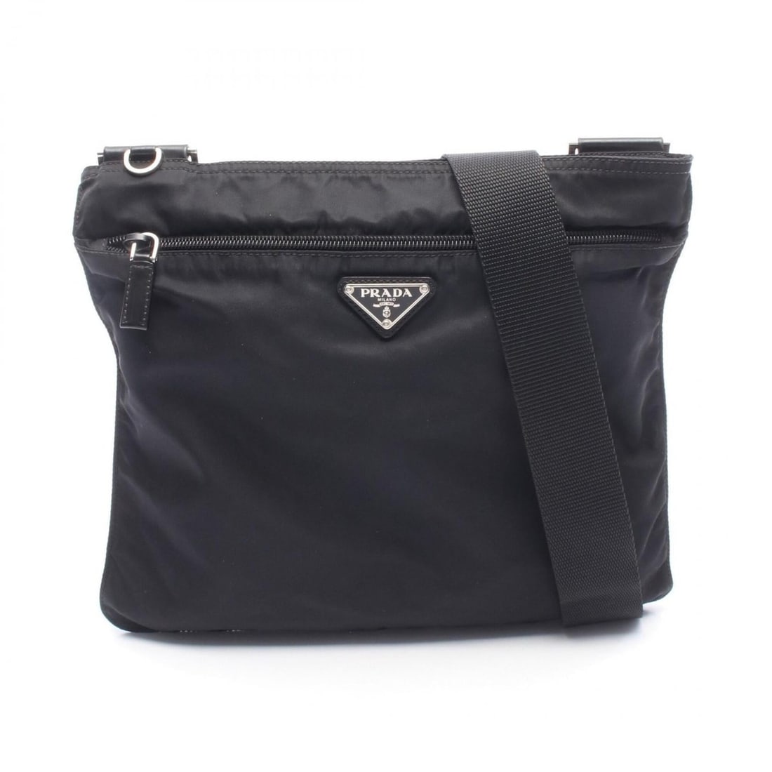 Prada PRADA Shoulder Bag Handbag Nylon Leather Women's Black BT175Z: --- Catalog ---Category: SizeSize (HxWxD): 26cm x 29cm x 1cm / 10.23'' x 11.41'' x 0.39''Category: DesignType: Handbag, Shoulder bagColor: BlackGender: WomenMaterial: Nylon , Leather Category: General
