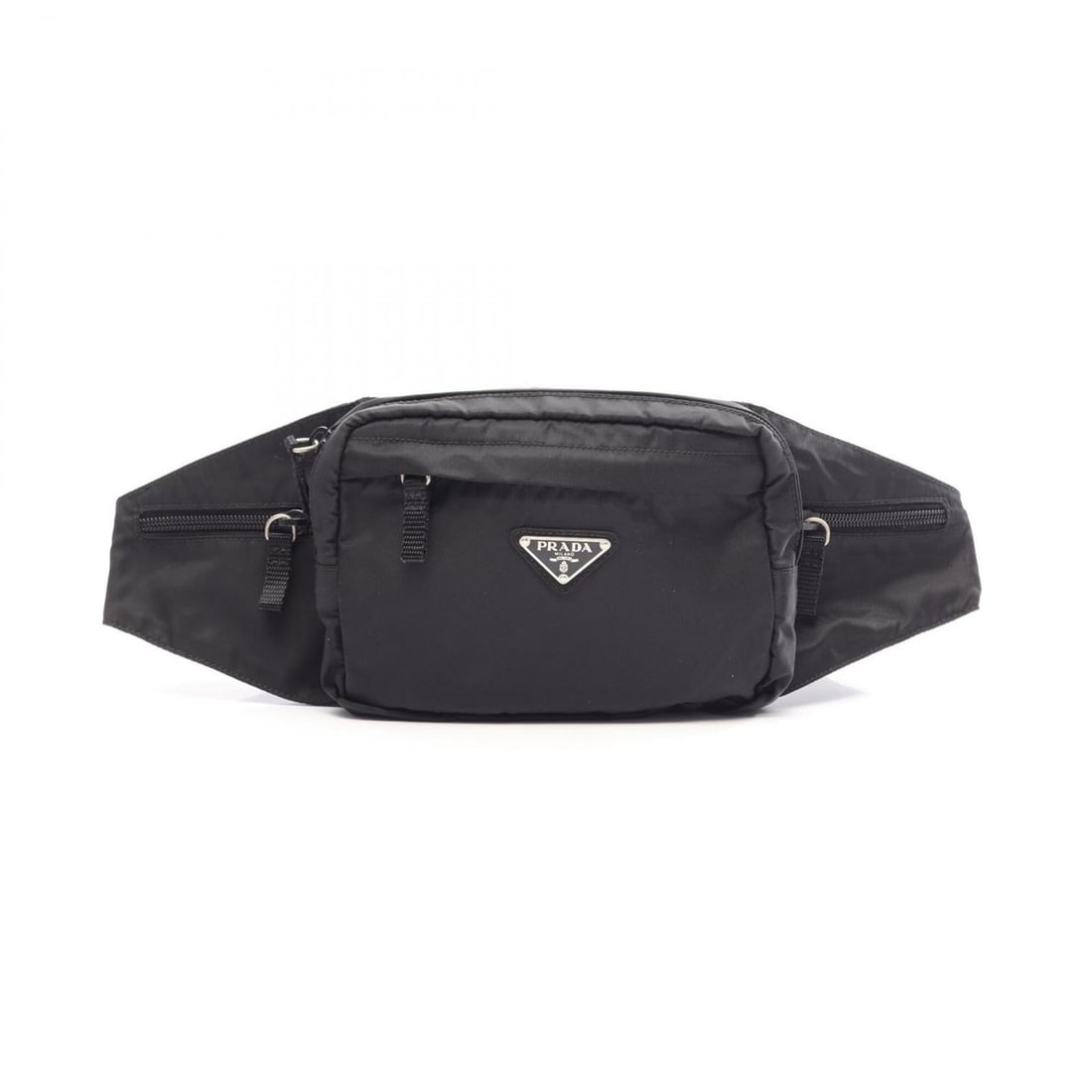 Prada TESSUTO MONTAGN Waist Bag, Body Handbag, Nylon, Women's, Black: --- Catalog ---Category: SizeSize (HxWxD): 14.5cm x 18.5cm x 4cm / 5.7'' x 7.28'' x 1.57''Category: DesignType: Fanny pack, HandbagColor: BlackGender: WomenMaterial: Nylon Category: GeneralBrand: Prad