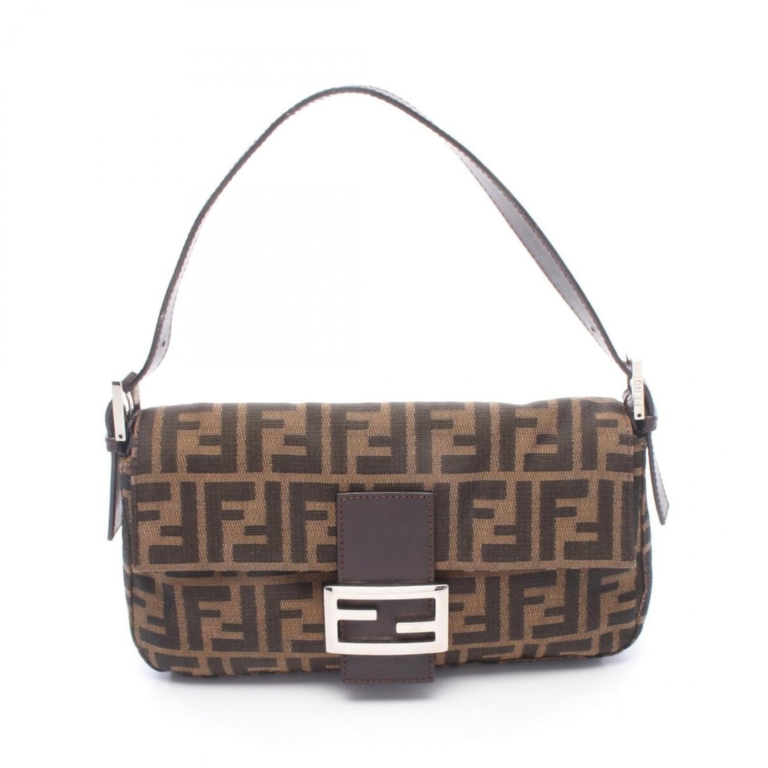 Fendi Mamma Bucket Handbag, Canvas and Leather, Women's, Brown/Black: --- Catalog ---Category: SizeSize (HxWxD): 14cm x 25cm x 4cm / 5.51'' x 9.84'' x 1.57''Category: DesignType: HandbagColor: Black, BrownGender: WomenMaterial: Canvas , Leather Category: GeneralBrand: F
