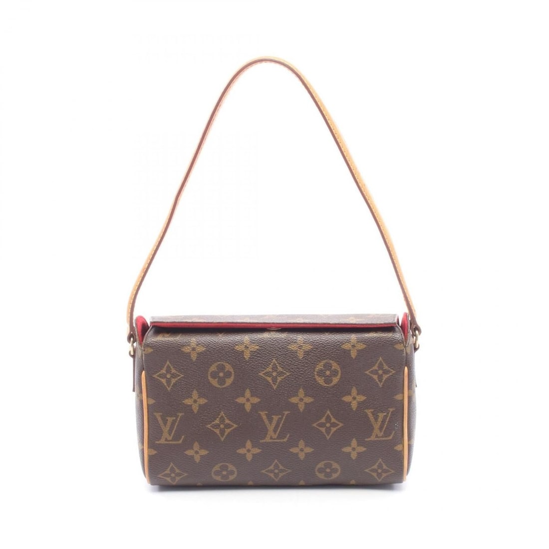 Louis Vuitton LOUIS VUITTON Recital Monogram Handbag, Coated Canvas and Leather, Pattern, Women's,