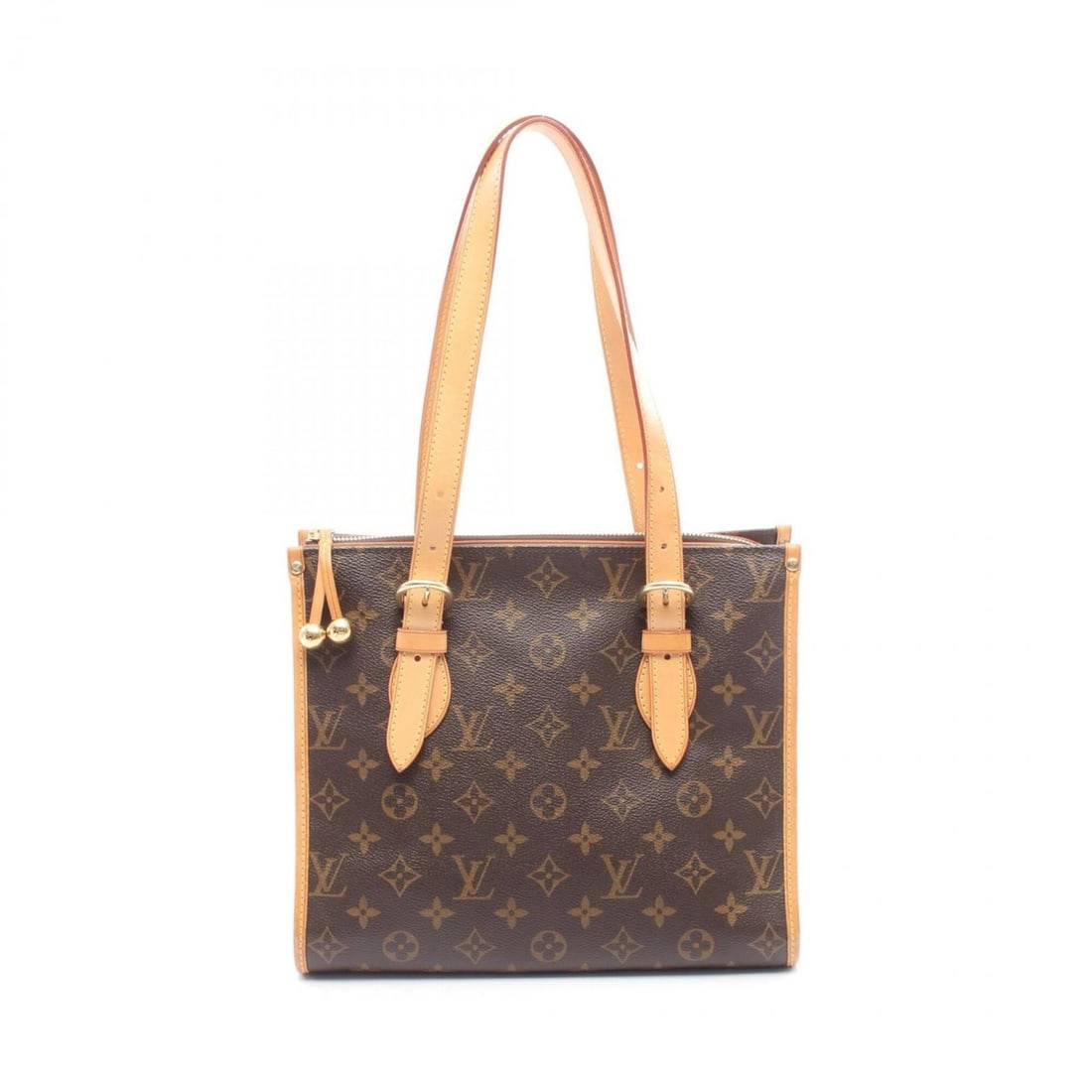 Louis Vuitton Popincourt O Monogram Tote Bag Handbag, Coated Canvas and Leather, Pattern, Women's,