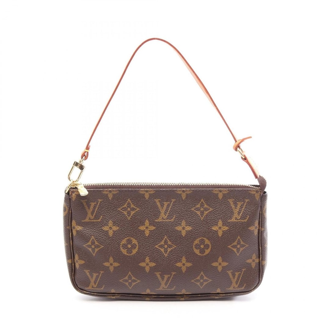 Louis Vuitton Pochette Accessoires Monogram Handbag, Coated Canvas and Leather, Pattern, Women's, (1 of 11)