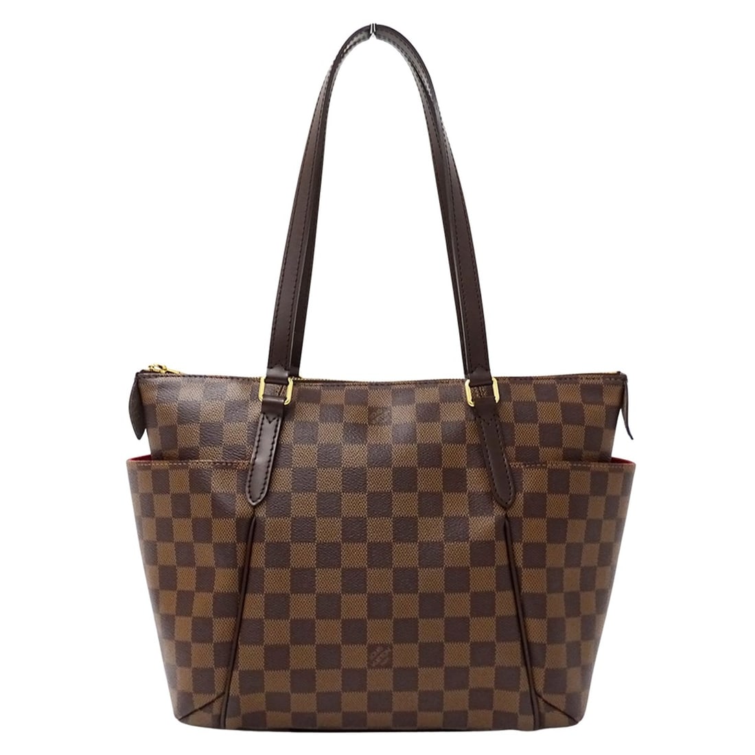 Louis Vuitton LOUIS VUITTON Damier Women's Handbag, Totally PM Tote Bag N41282 Brown: --- Catalog ---Category: SizeSize (HxWxD): 26cm x 34.5cm x 12cm / 10.23'' x 13.58'' x 4.72''Category: DesignType: Handbag, Tote bagColor: Brown, Damier CanvasGender: WomenMaterial: Damier Canvas Categ